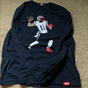 julian edelman JE11 long sleeve men’s large